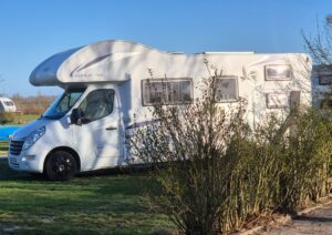 camperplaats bij de boer op het erf